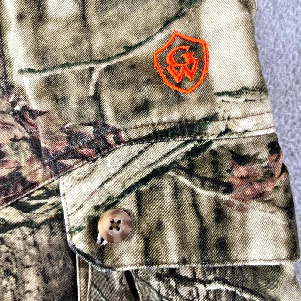Game Winner Cargo Pants Mens Medium Green Realtree Cotton Hunting Outdoor Casual